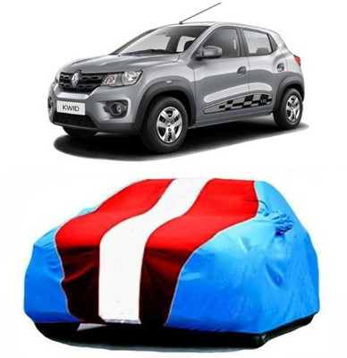 AASDEE Car Cover For Renault Kwid (With Mirror Pockets)(Blue, Red)