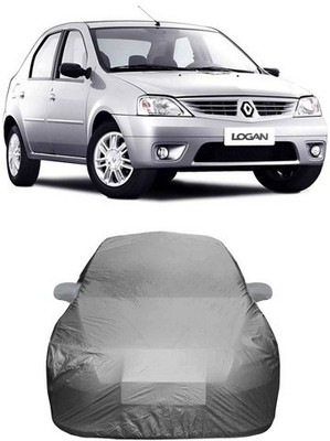 AAMANG Car Cover For Renault Logan (With Mirror Pockets)(Grey)