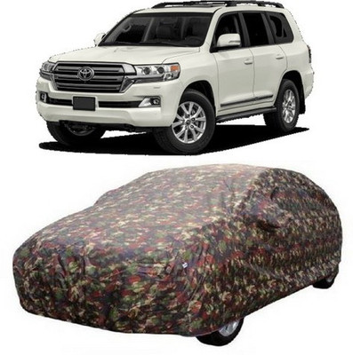AAMANG Car Cover For Toyota Land Cruiser (With Mirror Pockets)(Multicolor)