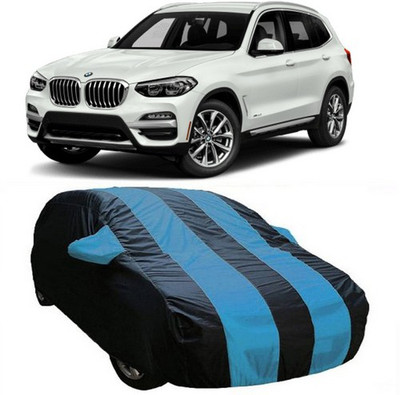 HDSERVICES Car Cover For BMW X3 (With Mirror Pockets)(Blue)