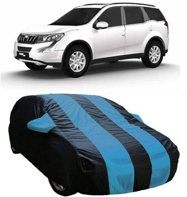 AAMANG Car Cover For Mahindra XUV 500 (With Mirror Pockets)(Blue)