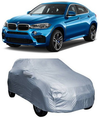 SnehaSales Car Cover For BMW X6M (With Mirror Pockets)(Silver)