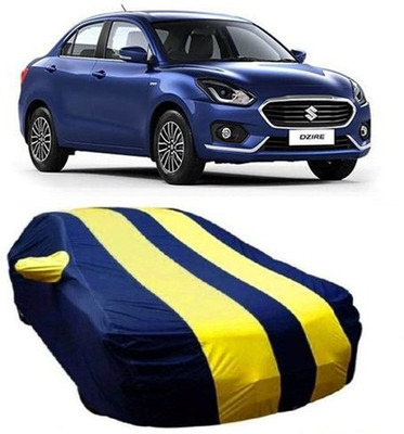 AAMANG Car Cover For Maruti Suzuki Swift Dzire (With Mirror Pockets)(Yellow)