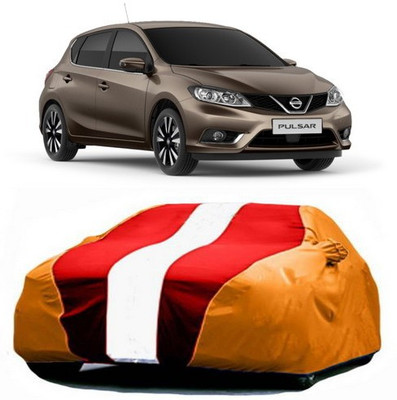 MSR STORE Car Cover For Nissan Pulsar (With Mirror Pockets)(Multicolor)