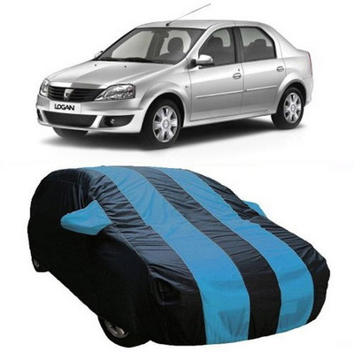 SnehaSales Car Cover For Mahindra Logan Edge (With Mirror Pockets)(Blue)