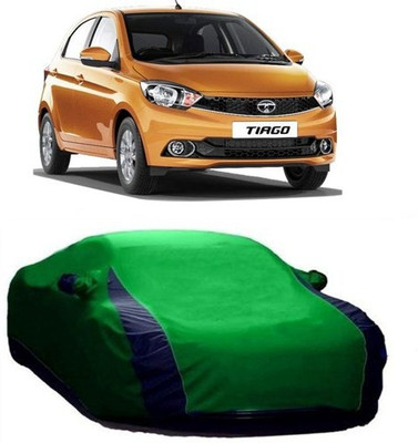 AASDEE Car Cover For Tata Tiago (With Mirror Pockets)(Green)