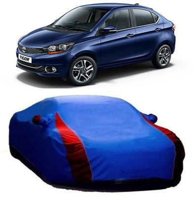 AASDEE Car Cover For Tata Tigor (With Mirror Pockets)(Blue)