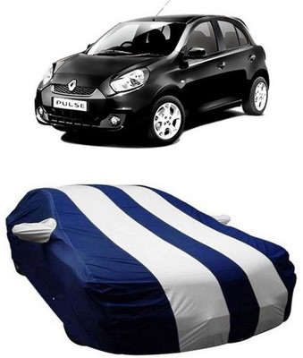 AASDEE Car Cover For Renault Pulse (With Mirror Pockets)(White)