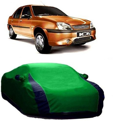 XGuard Car Cover For Ford Ikon (With Mirror Pockets)(Green)