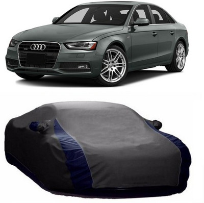 MSR STORE Car Cover For Audi S4 (With Mirror Pockets)(Grey)