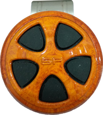 Oshotto Plastic, Metal Car Steering Knob(Brown)