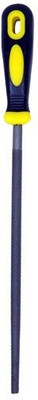 JON BHANDARI Round File Bastard 6 Inch with PVC Handle Knife Sharpening Steel(Steel)