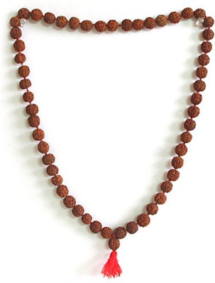 MKINDIACRAFT 5 Mukhis Rudraksh Mala (Necklace) Wood Necklace
