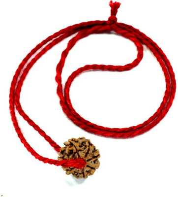Kesar Zems 7 Mukhi Rudraksha Silk Dori Wood