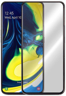 DSCASE Edge To Edge Tempered Glass for Samsung Galaxy A80(Pack of 1)
