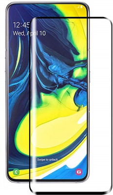 DSCASE Edge To Edge Tempered Glass for Samsung Galaxy A80(Pack of 1)