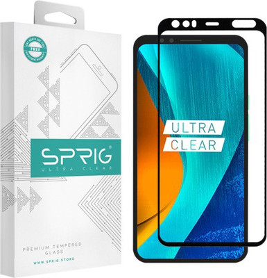 Sprig Edge To Edge Tempered Glass for Google Pixel 4 XL, Pixel 4 XL(Pack of 1)