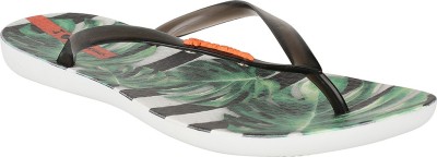 Ipanema Women Slippers(Black, Green , 3)