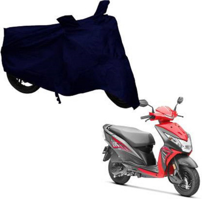 THE REAL ARV Two Wheeler Cover for Honda(Dio, Blue)