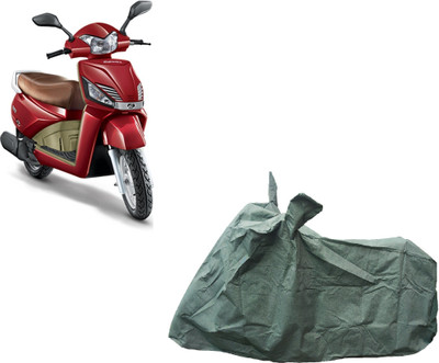 COVERPLANET Two Wheeler Cover for Mahindra(Gusto, Green)