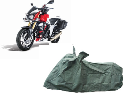 COVERPLANET Two Wheeler Cover for Mahindra(MOJO XT 300, Green)