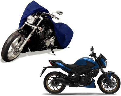 Auto Kite Waterproof Two Wheeler Cover for Bajaj(Dominar, Blue)