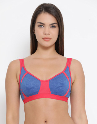 Clovia Women T-Shirt Non Padded Bra(Blue)