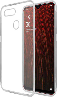 Casotec Back Cover for Oppo A5s(Transparent, Pack of: 1)