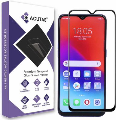 ACUTAS Edge To Edge Tempered Glass for Oppo F9, OPPO F9 Pro, Realme 2 Pro, Realme U1, Realme 3 Pro(Pack of 1)