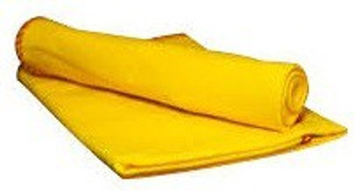 Poojan Samagri Cotton Cloth for Puja (Yellow) -Set of 2 Altar Cloth(Pack of 2)