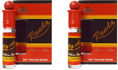 ZIA Randa 8ml Roll-On Combo Floral Attar(Woody)
