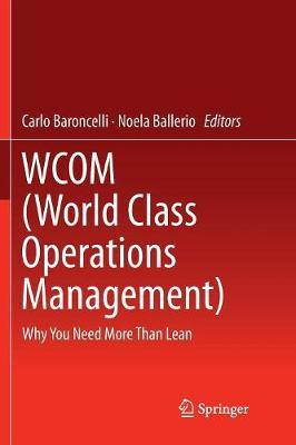 WCOM (World Class Operations Management)(English, Paperback, unknown)