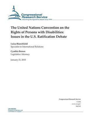 The United Nations Convention on the Rights of Persons with Disabilities(English, Paperback, Congressional Research Service)