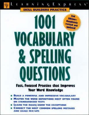 1001 Vocabulary and Spelling Questions(English, Paperback, Hartill Marguerite)