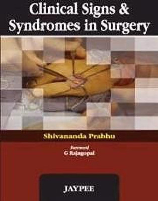 Clinical Signs and Syndromes in Surgery(English, Paperback, Prabhu Shivananda)