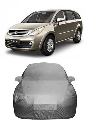 MSR STORE Car Cover For Tata Aria (With Mirror Pockets)(Grey)