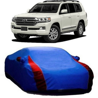 AASDEE Car Cover For Toyota Land Cruiser (With Mirror Pockets)(Blue)