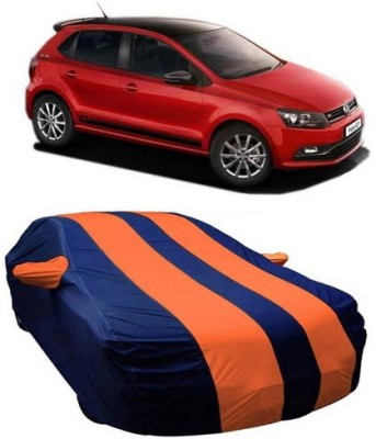 AAMANG Car Cover For Volkswagen Polo GT (With Mirror Pockets)(Orange)