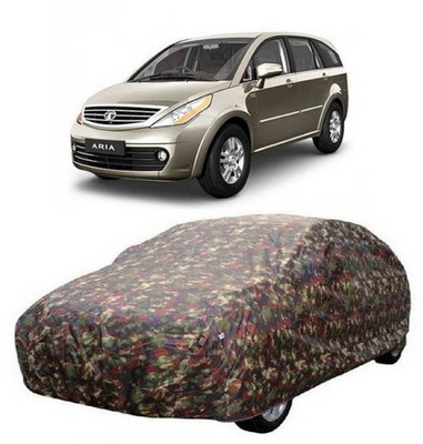 MSR STORE Car Cover For Tata Aria (Without Mirror Pockets)(Multicolor)
