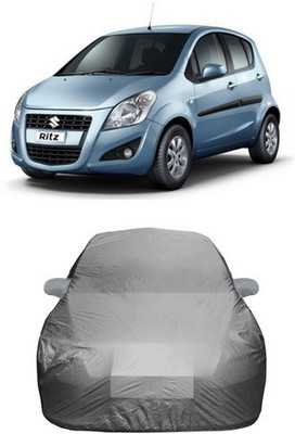 HDSERVICES Car Cover For Maruti Suzuki Ritz (With Mirror Pockets)(Grey)