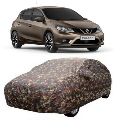 AASDEE Car Cover For Nissan Pulsar (With Mirror Pockets)(Multicolor)