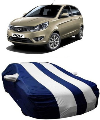 AAMANG Car Cover For Tata Bolt (With Mirror Pockets)(White)