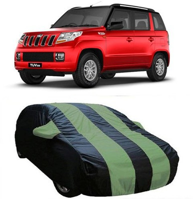 AAMANG Car Cover For Mahindra TUV300 (With Mirror Pockets)(Green)