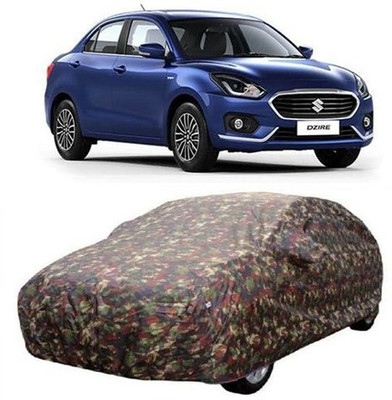 AAMANG Car Cover For Maruti Suzuki Swift Dzire (With Mirror Pockets)(Multicolor)