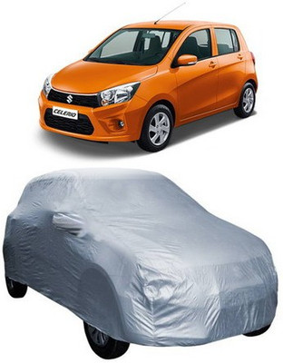 MSR STORE Car Cover For Maruti Suzuki Celerio (With Mirror Pockets)(Silver)