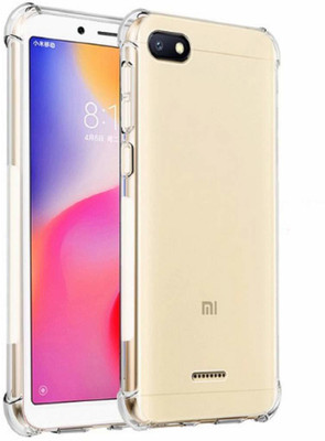 Pattern Creations Bumper Case for Mi Redmi 6A(Transparent, Shock Proof, Silicon, Pack of: 1)