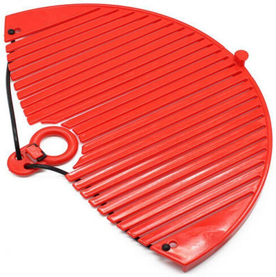 Kanha Better Strainer Large Expandable Strainer Just Lock On Strain Collapsible Colander(Red Pack of 1)
