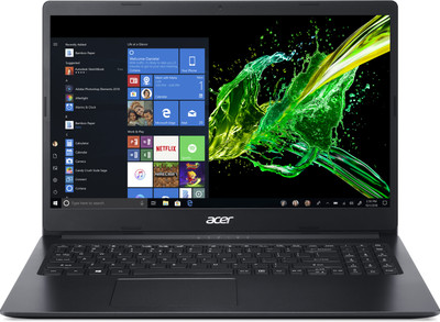 Acer Aspire 3 Pentium Quad Core - (4 GB/500 GB HDD/Windows 10 Home) A315-34 Laptop  (15.6 inch, Charcoal Black, 1.9 kg)