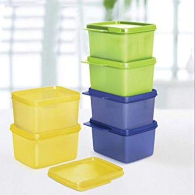 TUPPERWARE Polypropylene Fridge Container  - 500 ml(Pack of 6, Multicolor)