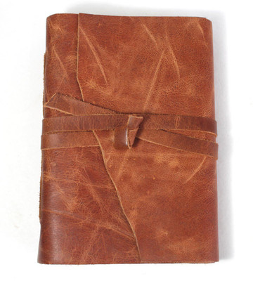 Camlon Exports Recycled Handmade Assorted Journal Unruled 200 Pages(Brown)